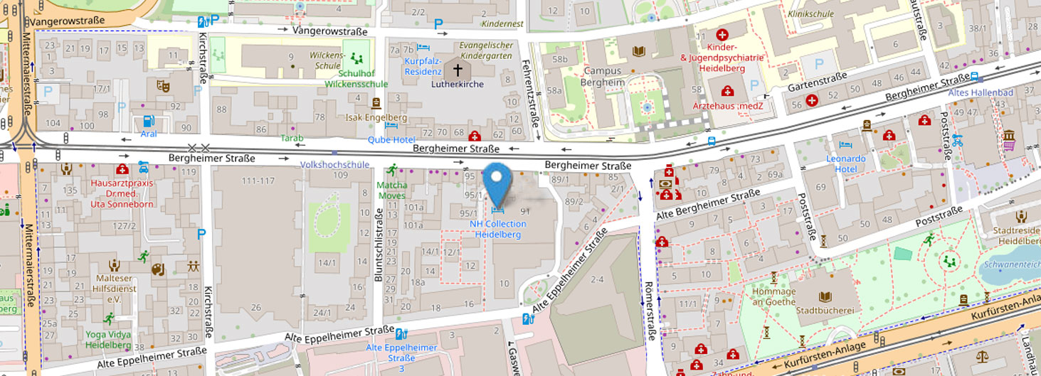 © OpenStreetMap: Karte Heidelberg