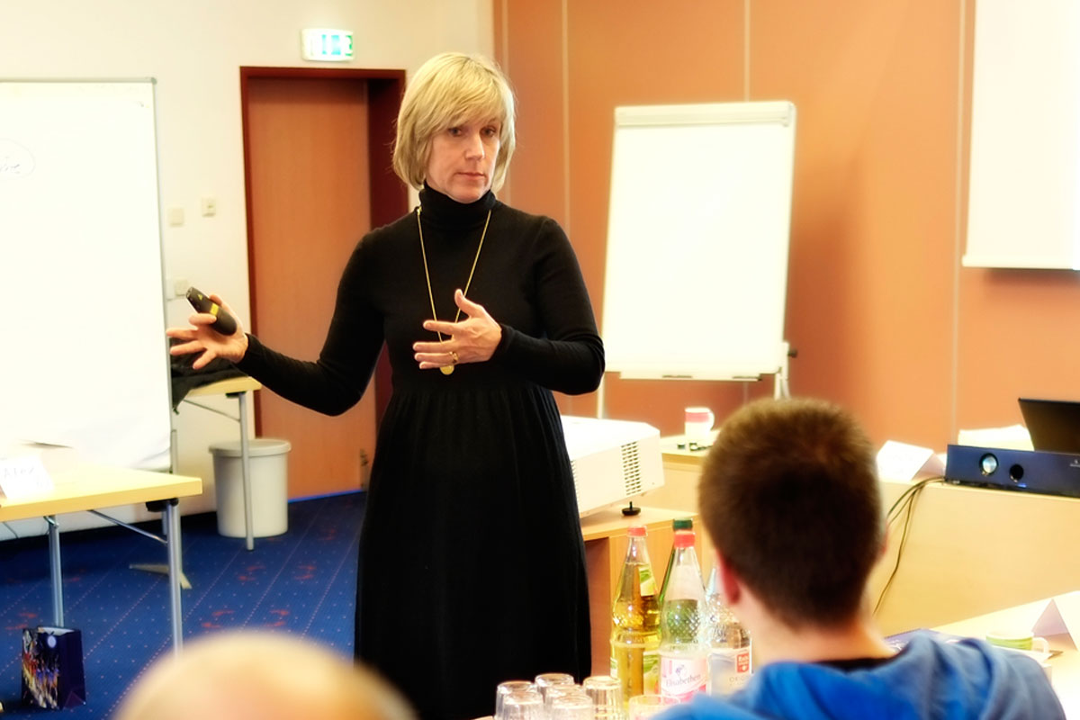 Teilnehmerinnen eines br-spezial Seminars
